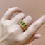 14K GOLD 1.29 CTW NATURAL EMERALD & DIAMOND RING