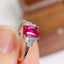 14K GOLD 1.31 CTW NATURAL RUBY & DIAMOND RING