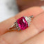 14K GOLD 1.31 CTW NATURAL RUBY & DIAMOND RING