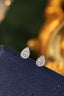 14K GOLD 0.16 CT NATURAL H DIAMOND EARRINGS