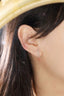 14K GOLD 0.22 CT NATURAL H DIAMOND EARRINGS