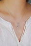 14K GOLD 0.65 CTW NATURAL YELLOW DIAMOND & DIAMOND NECKLACE
