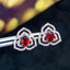 14K GOLD 0.96 CT NATURAL RUBY & DIAMOND EARRINGS