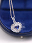 14K GOLD 2.14 CTW NATURAL SAPPHIRE & DIAMOND NECKLACE