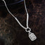 14K GOLD 1 CT NATURAL H DIAMOND NECKLACE