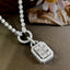 14K GOLD 1 CT NATURAL H DIAMOND NECKLACE