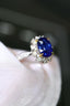 14K GOLD 1.07 CTW NATURAL SAPPHIRE & DIAMOND RING