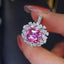 14K GOLD 2.89 CTW NATURAL PADPARADSCHA SAPPHIRE & DIAMOND RING