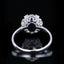 14K GOLD 0.70 CTW NATURAL SAPPHIRE & DIAMOND RING