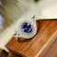 14K GOLD 1.47 CTW NATURAL SAPPHIRE & DIAMOND RING