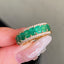 14K GOLD 2.04 CTW NATURAL EMERALD & DIAMOND RING