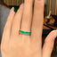 14K GOLD 2.04 CTW NATURAL EMERALD & DIAMOND RING
