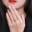 14K GOLD 1.25 CTW NATURAL OPAL & DIAMOND RING