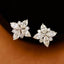 14K GOLD 1.3 CT NATURAL H DIAMOND EARRINGS