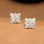 14K GOLD 1.3 CT NATURAL H DIAMOND EARRINGS