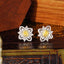 14K GOLD 0.7 CT NATURAL COLOR DIAMOND EARRINGS