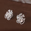 14K GOLD 0.6 CT NATURAL H DIAMOND EARRINGS