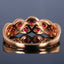 14K GOLD 0.74 CTW NATURAL RUBY & DIAMOND RING