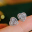 14K GOLD 0.5 CT NATURAL H DIAMOND EARRINGS