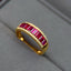 14K GOLD 2.2 CT NATURAL RUBY & DIAMOND RING