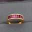 14K GOLD 2.2 CT NATURAL RUBY & DIAMOND RING