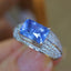 14K GOLD 2.63 CTW NATURAL SAPPHIRE & DIAMOND RING