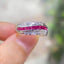 14K GOLD 0.73 CT NATURAL RUBY & DIAMOND RING