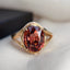 14K GOLD 3.80 CT NATURAL TOURMALINE & DIAMOND RING