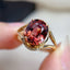 14K GOLD 3.80 CT NATURAL TOURMALINE & DIAMOND RING