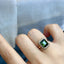 14K GOLD 4.25 CT NATURAL TOURMALINE & DIAMOND RING