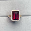 14K GOLD 6.07 CTW NATURAL TOURMALINE & DIAMOND RING