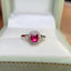 14K GOLD 1.05 CT NATURAL RUBY & DIAMOND RING
