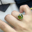 14K GOLD 5.20 CT NATURAL TOURMALINE & DIAMOND RING