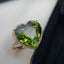 14K GOLD 5.20 CT NATURAL TOURMALINE & DIAMOND RING