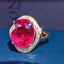 14K GOLD 5.55 CT NATURAL TOURMALINE & DIAMOND RING