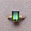 14K GOLD 2.85 CT NATURAL TOURMALINE & DIAMOND RING