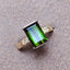 14K GOLD 2.85 CT NATURAL TOURMALINE & DIAMOND RING