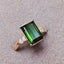 14K GOLD 2.85 CT NATURAL TOURMALINE & DIAMOND RING