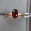 14K GOLD 1.45 CTW NATURAL TOURMALINE & DIAMOND RING