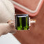 14K GOLD 4.2 CT NATURAL TOURMALINE & DIAMOND RING