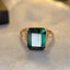 14K GOLD 3.85 CT NATURAL TOURMALINE & DIAMOND RING