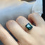 14K GOLD 3.85 CT NATURAL TOURMALINE & DIAMOND RING