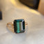 14K GOLD 3.85 CT NATURAL TOURMALINE & DIAMOND RING