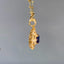14K GOLD 1.08 CT NATURAL SAPPHIRE & DIAMOND PENDANT( WITHOUT CHAIN )