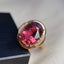 14K GOLD 5.20 CT NATURAL TOURMALINE & DIAMOND RING