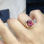 14K GOLD 5.20 CT NATURAL TOURMALINE & DIAMOND RING