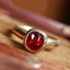 14K GOLD 1.06 CT NATURAL RUBY RING