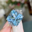 14K GOLD 5.23 CTW NATURAL AQUAMARINE & DIAMOND RING