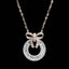 14K GOLD 0.45 CT NATURAL H DIAMOND NECKLACE