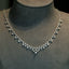 14K GOLD 1.16 CT NATURAL H DIAMOND NECKLACE